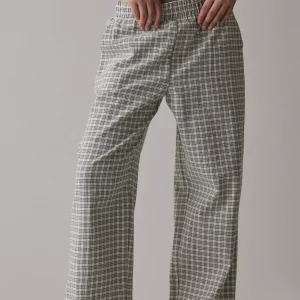 ReMADE By UO Remnants Check Gingham Pull-On Pant